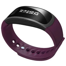 SX100 Смарт-часы сна измеритель пульса Bluetooth Интеллектуальный IP67 Водонепроницаемый ремешок для Xiaomi Android и IOS фиолетовый