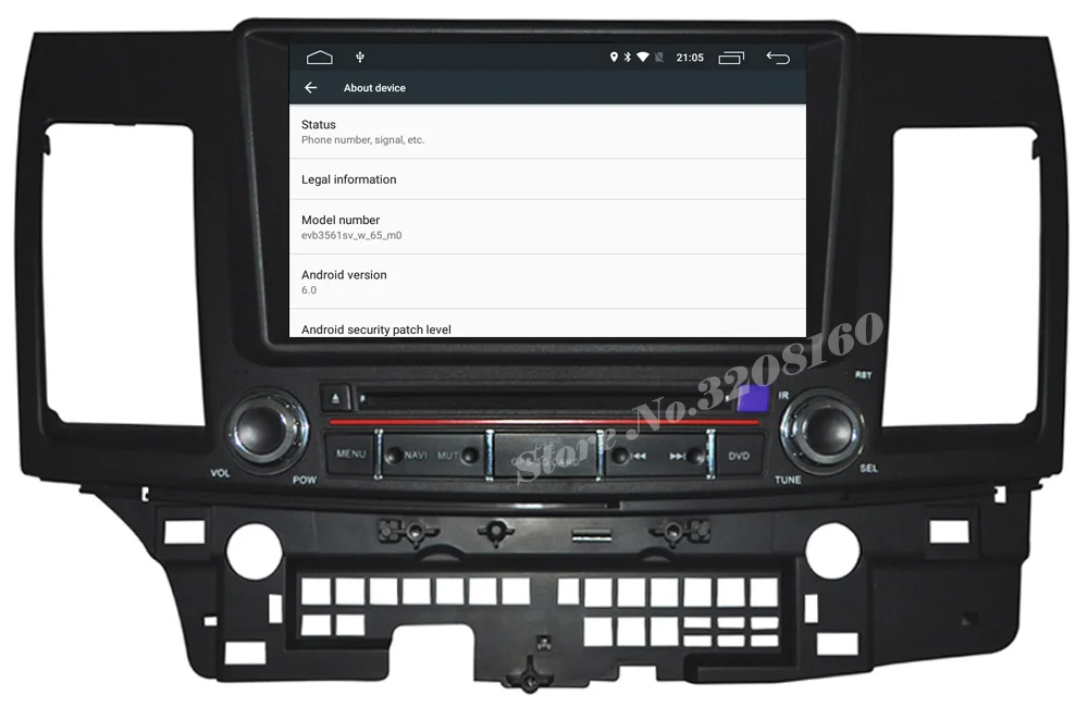 Clearance MAX quad core 2G+16G Android 6.0 1024*600 8" Car DVD Player for Mitsubishi Lancer 10 GaLant Fortis Ispira with Radio RDS GPS BT 10