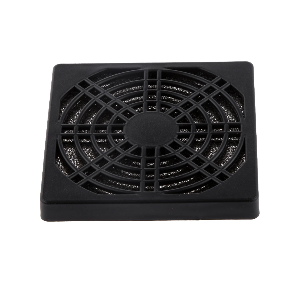 8cm Axial Fan Dust Filter Guard Grill Protector Cover Case for PC Computer 