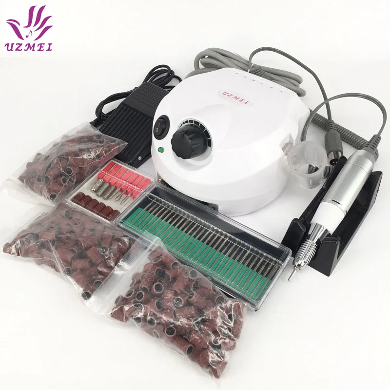 Hot Selling Professional Electric Nail Manicure File Manicure Kit 110~220V Nail Art Nail Tools with sanding bands