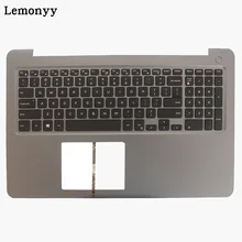 Новинка, клавиатура для ноутбука DELL INSPIRON 15 5565 5567 с подставкой для рук, верхняя крышка, клавиатура с подсветкой