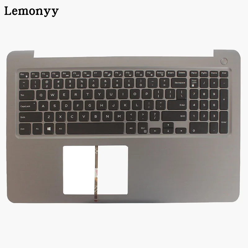  100%  US laptop keyboard for DELL INSPIRON 15 5565 5567 with palmrest upper cover Backlit keyboard