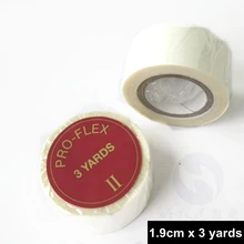 HARMONY 1 рулон 1,9 см X 3 ярдов на белой ленте двухсторонние клейкие рулоны ленты для наращивание волос, парики и парик