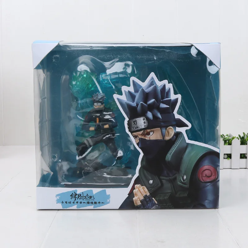 Anime Action Figure Naruto Figure Uzumaki Naruto Uchiha Itachi Sasuke Susanoo Kakashi Minato Madara Hashirama For Christmas Gift - Цвет: 30cm kakashi in box