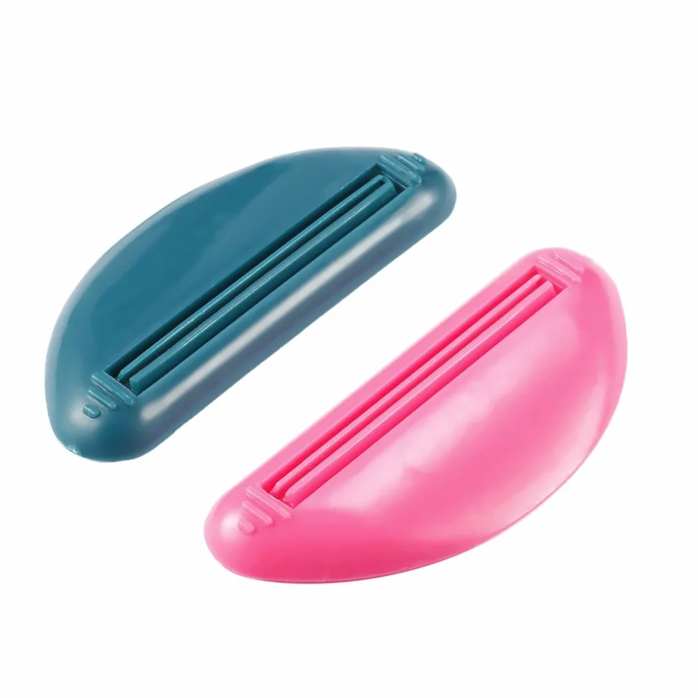 

2PCS Toothpaste Tube Cosmetics Cleanser Extruder Clamps Toothpaste Dispenser Toothpaste Clip Tooth Paste Squeezer