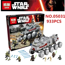 LEPIN 05031 933Pcs Star Wars Clone Turbo Tank Model Building Kit Minifigure Blocks Brick Toy Gift brinquedos legoes 75151