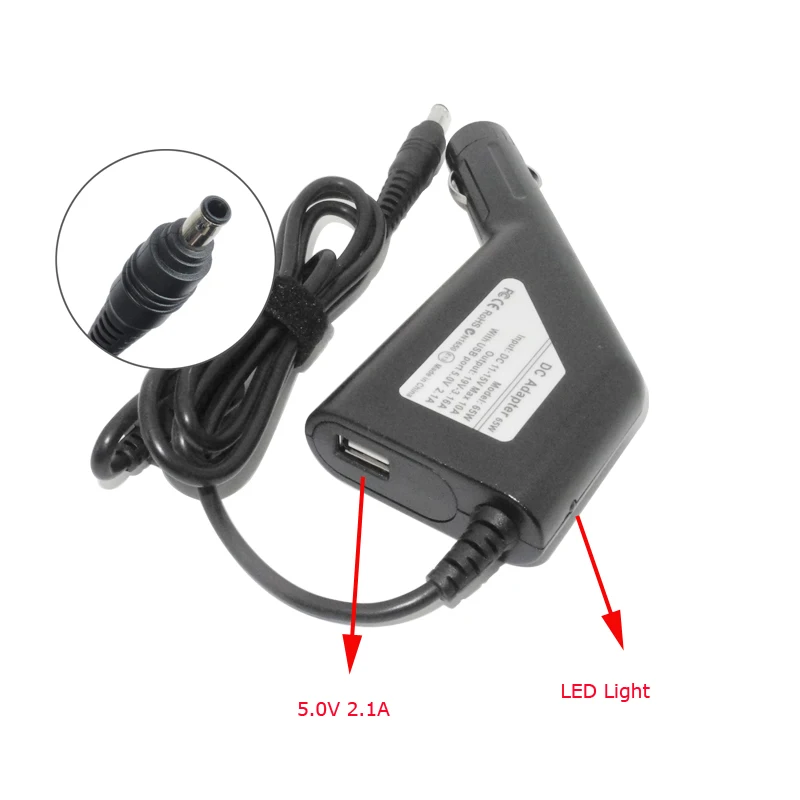 for samsung 19v 3.16a dc car charger laptop