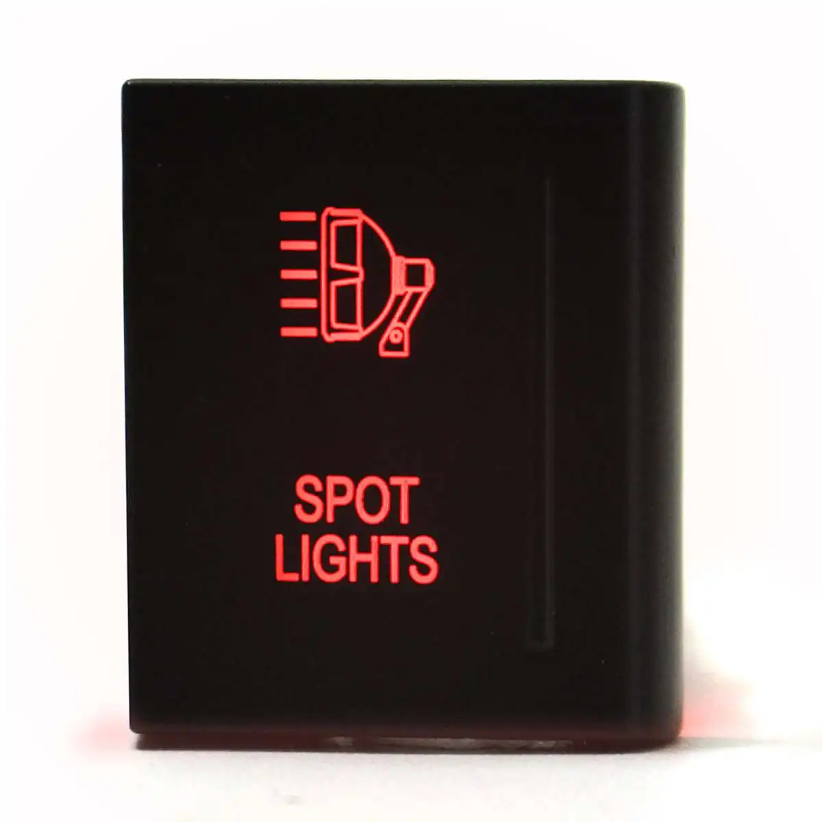 Spot Light 12 В 3 А пластиковый светодиодный кнопочный переключатель, светильник для вождения, панель включения выключения, тумблер Для VW Amarok PSWA107R, подходит только для правой стороны - Цвет: Spot Light