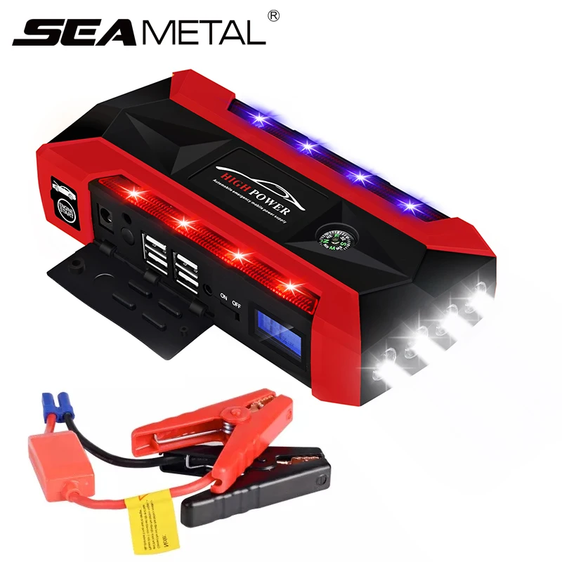 

12V Car Jump Starter Power Bank 600A 20000mAh Portable Auto Battery Power Bank Supply Phone USB Charger Power Battery Booster
