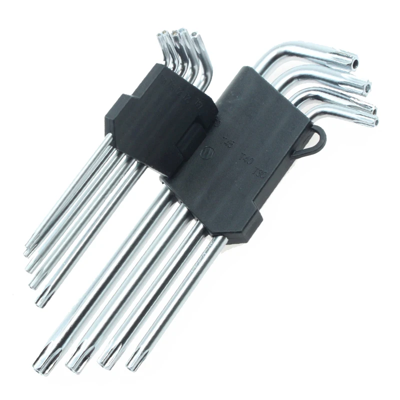 9 шт./компл. двухсторонний шестигранный ключ рандомный Pozidriv Torx