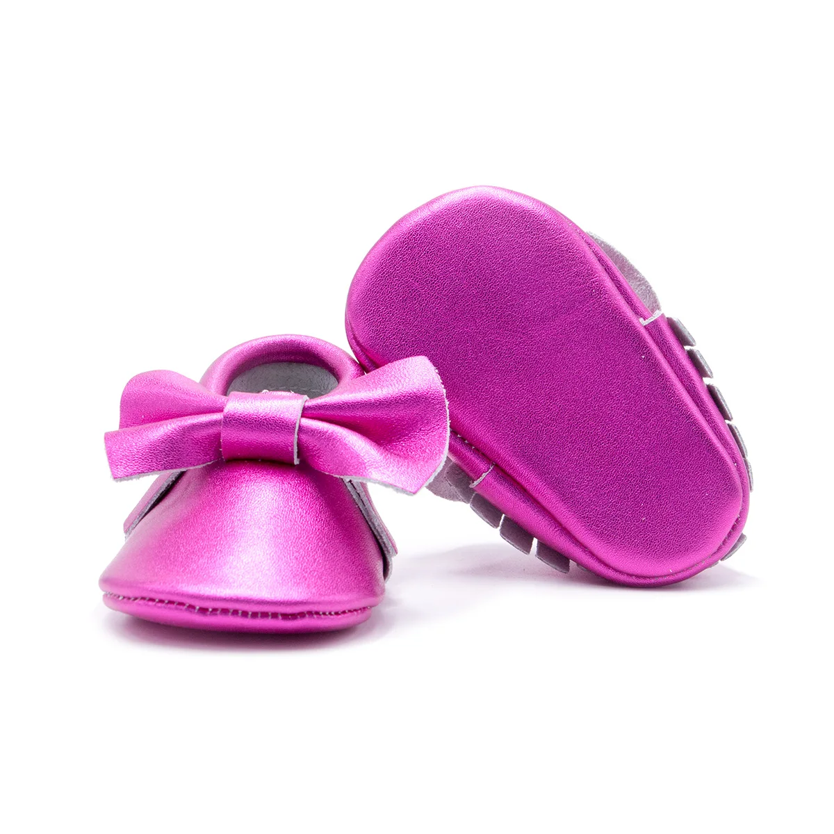 Обувь для девочек Новая Полировочная и розовые туфли из натуральной кожи детские мокасины мягкие цвета розового золота, для тех, кто только