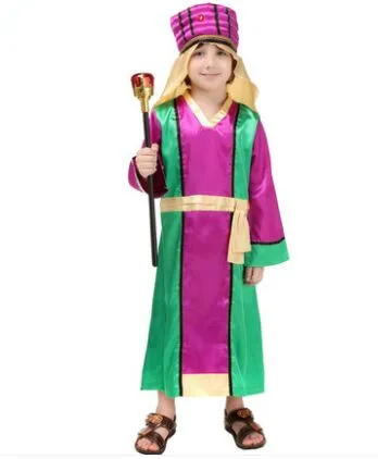 reinado Jugando ajedrez enchufe Trajes de Navidad para niño, traje árabe de rey verde para niño, trajes de  Príncipe, ropa árabe, bata árabe, vestidos árabes _ - AliExpress Mobile