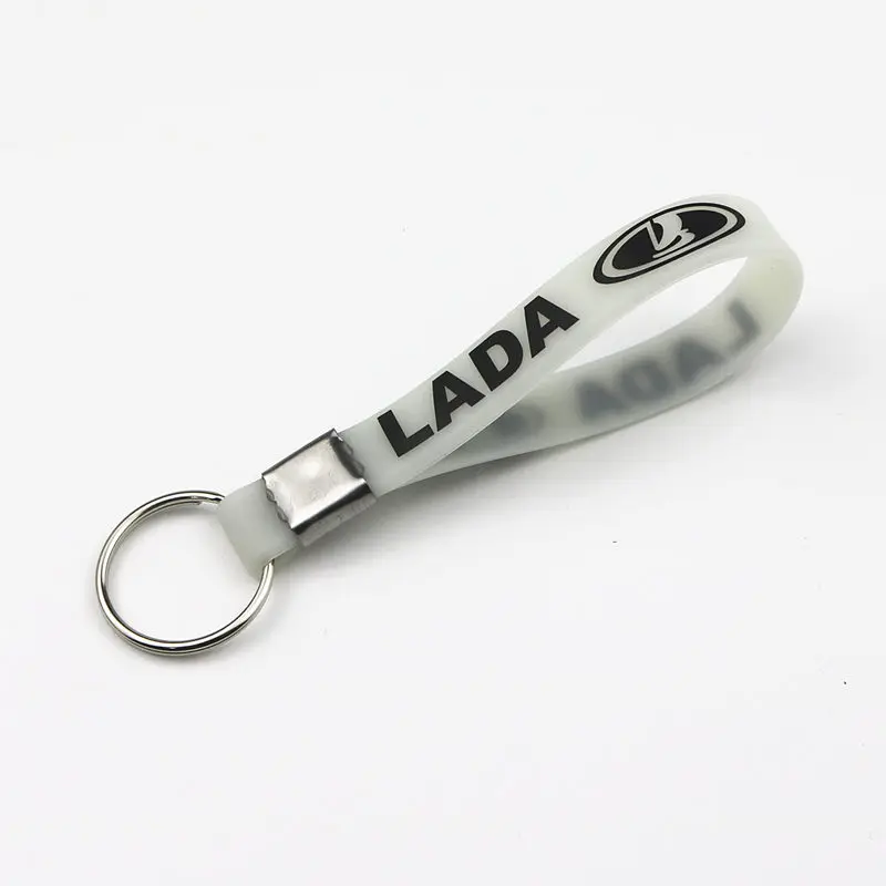Светящийся силиконовый автомобильный чехол для ключей для lada niva kalina priora granta largus ВАЗ samara аксессуары для автомобиля Стайлинг