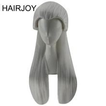 Cheap HAIRJOY Silver White Cosplay Geralt of Rivia from Witcher Games Long Straight Costume Wigs Synthetic Hair Wig Free Shipping Cheap HAIRJOY Silver White Cosplay Geralt of Rivia from Witcher Games Long Straight Costume Wigs Synthetic Hair Wig Free Shipping