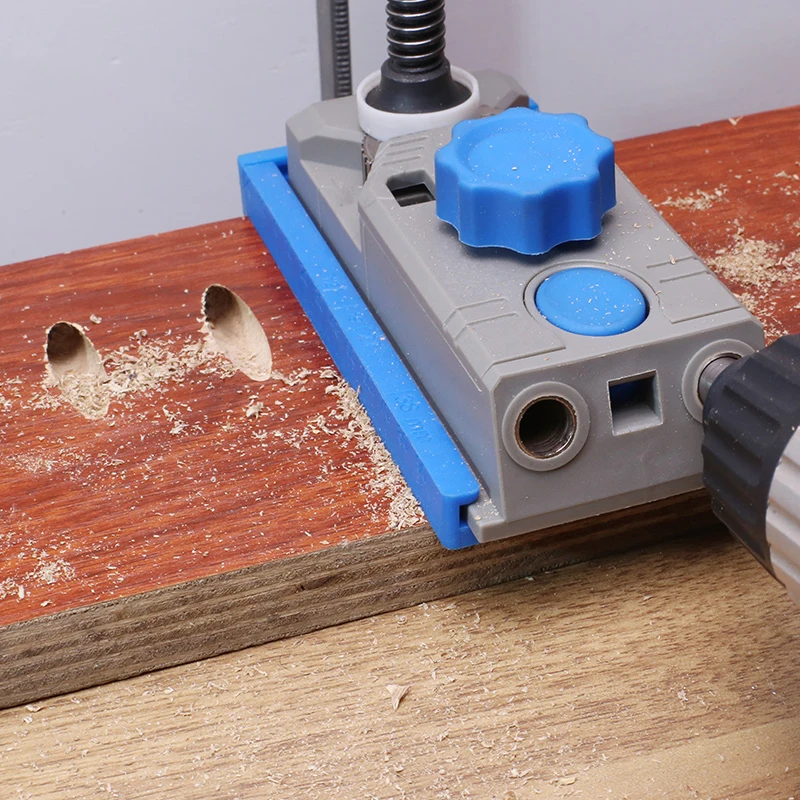 2-in-1 Pocket Hole Jig Kit System Step Drill Bit 9.5mm Wood Doweling Joinery Jig Woodworking Drilling Tool 2-in-1 Pocket Hole Jig Kit System Step Drill Bit 9.5mm Wood Doweling Joinery Jig Woodworking Drilling Tool