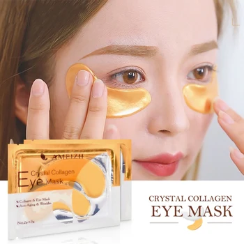 

2 pcs/bag Gold Collagen Eye Mask Eye Patches For Eye Care Dark Circles Remove Anti-Aging Wrinkle Skin Care Beauty Good Use