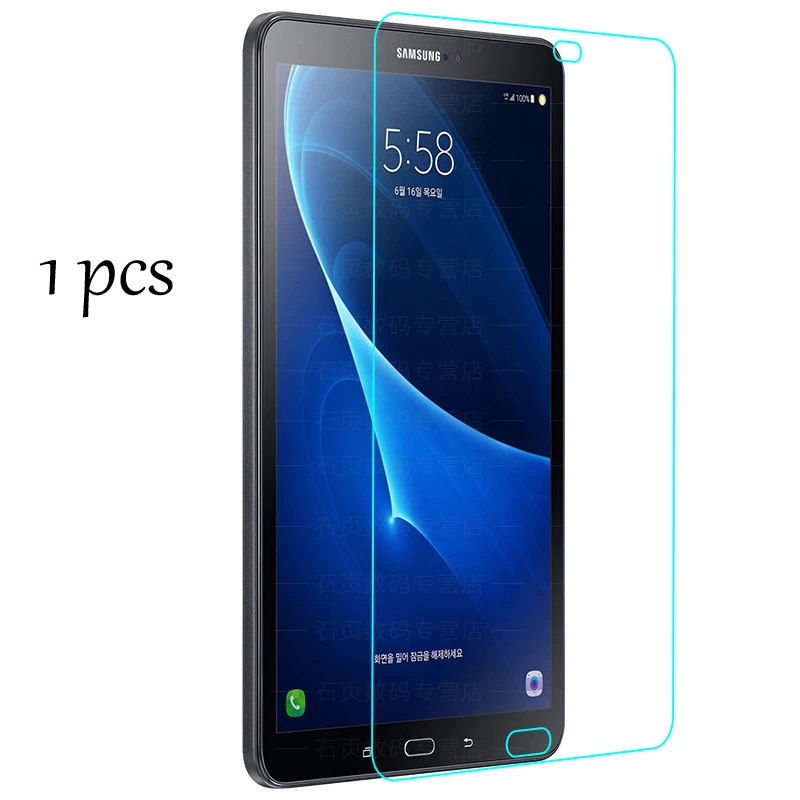 Для Samsung Galaxy Tab A6 10,1 T580 T585 tablet 2.5D 0,3 мм защитная пленка из закаленного стекла+ стилус