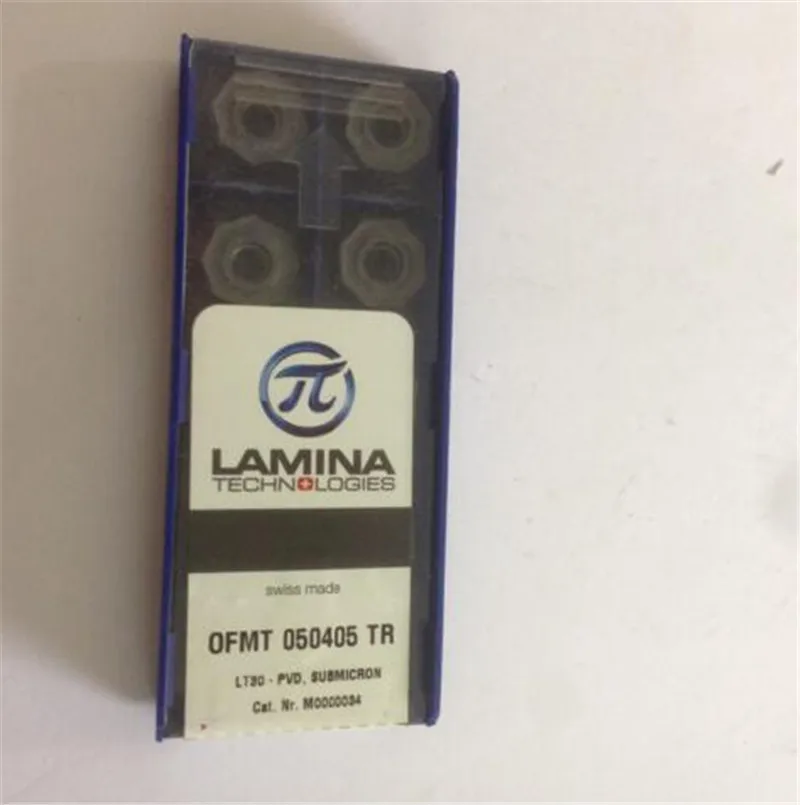 OFMT 050405 TR LT30 карбидная вставка для лезвия CNC токарный инструмент 10 шт./лот