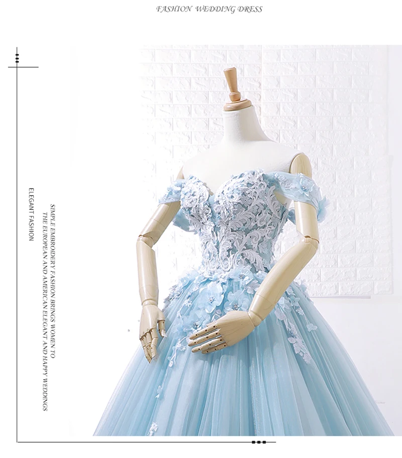 J66706 jancember свадебное платье с открытыми плечами, лиф сердечком, Кружевная аппликация, бальное платье длиной до пола, vestido de festa madrinha