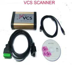 Профессиональный VCS Bluetooth версия автомобиля Связь Сканер VCS сканер Интерфейс Поддержка нескольких языков Бесплатная доставка