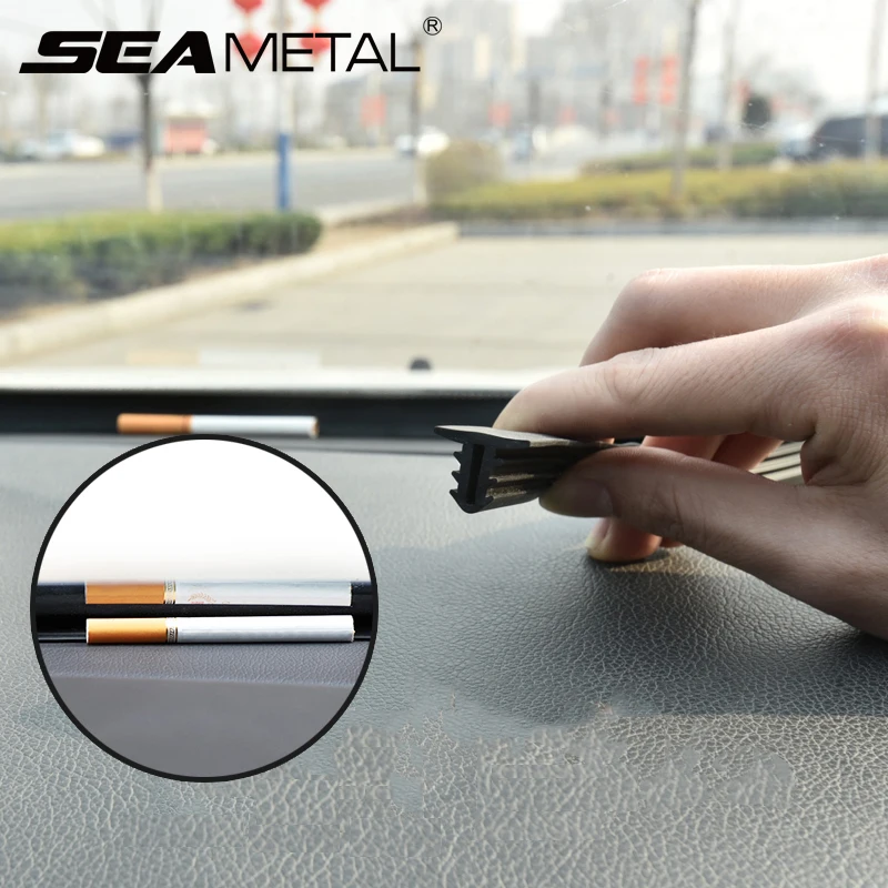 

Car Accessories Car Noise Insulation Seal Strips Automobile Rubber Dashboard Strips Auto Windshield Sealing Gap Stickers Sound