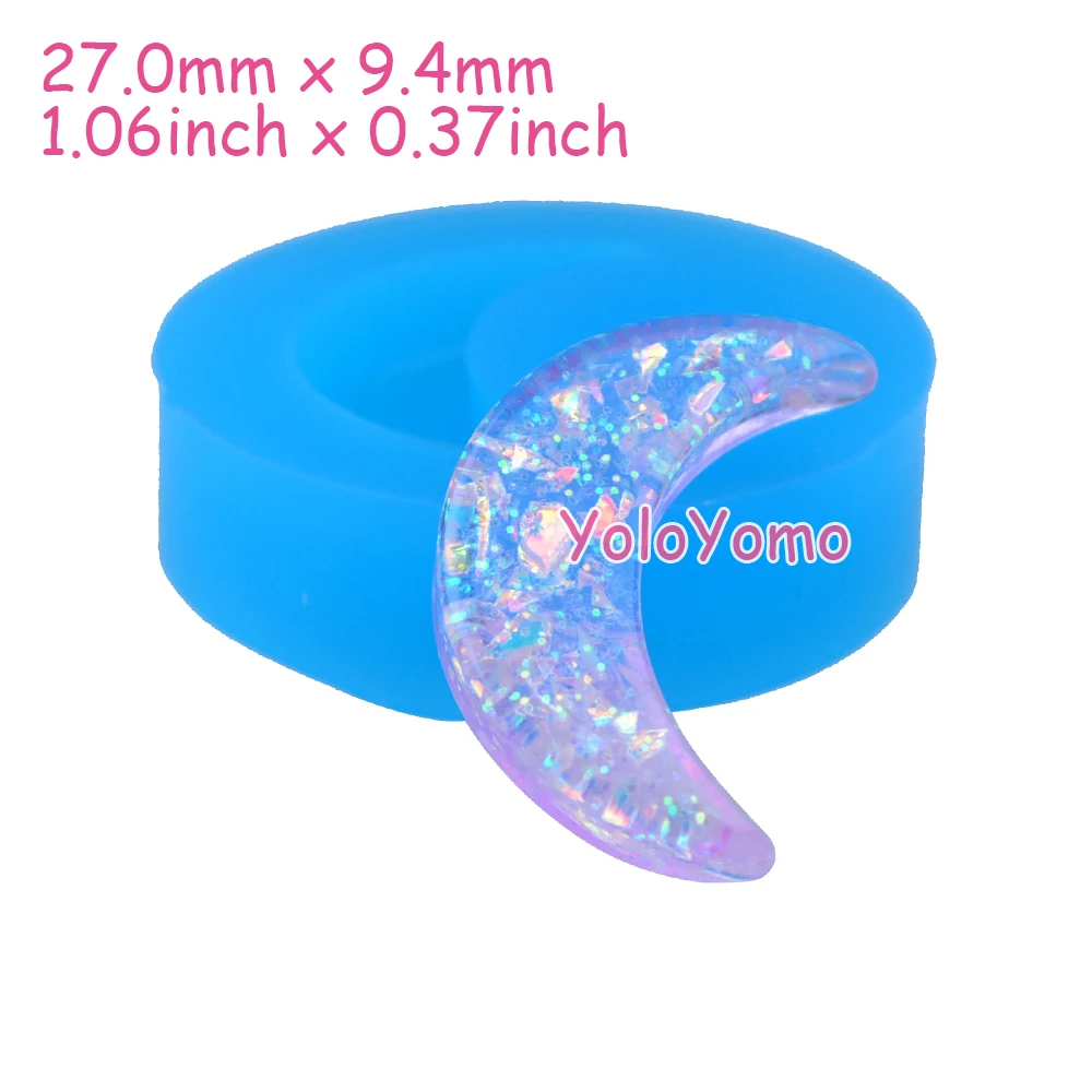 P611YL-27mm-Moon-Crescent-Silicone-Mold-Luna-Mold-Fondant-Cake-Decorating-Resin-Fimo-Clay-Cookie-Biscuit