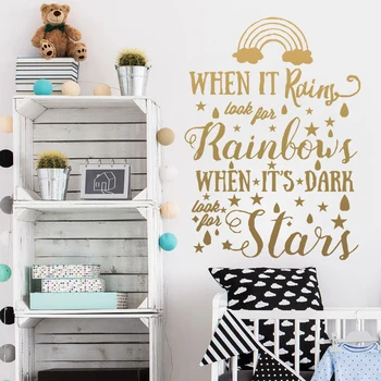 

Cartoon Quote Wall Stickers Vinyl Decor for Kids Room Bedroom Decoration Removable Vinyl Decals Mural Wallpaper