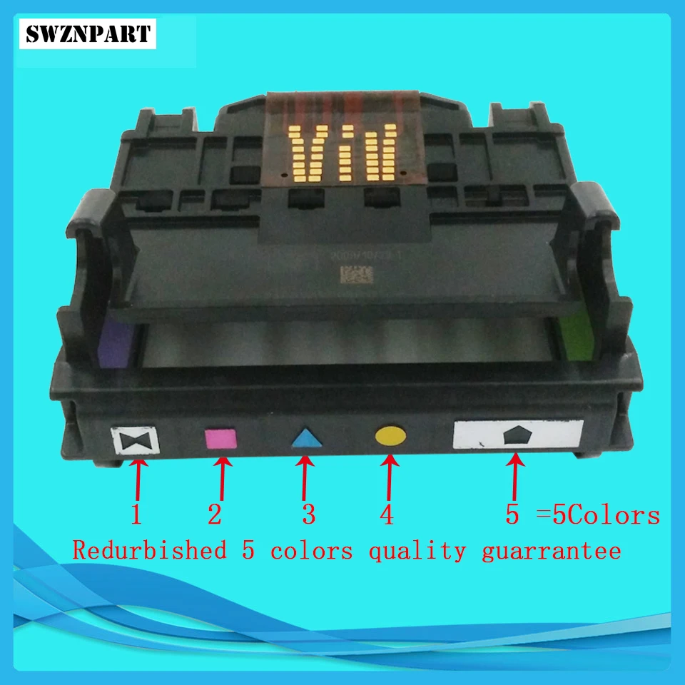 CN642A 5 Slot Print Head For HP 6000 6500 7000 7500A 7510 7520 7525 B8550 C6350