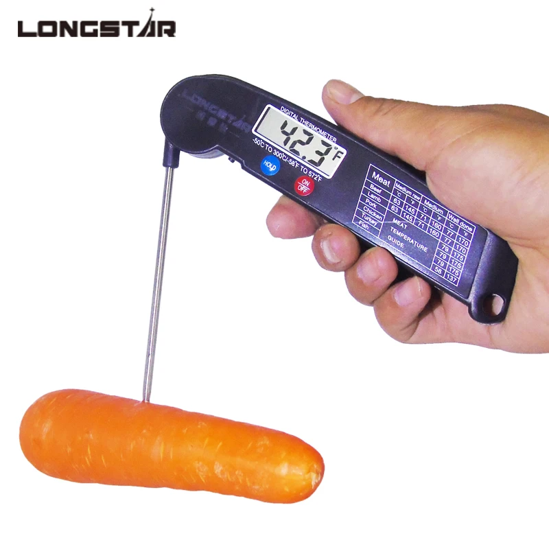 LONGSTAR Digital Electronic Barbecue Meat Grilling Thermometer