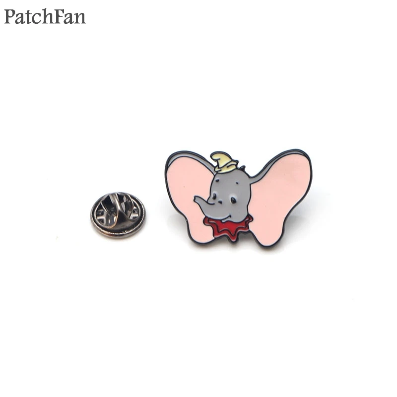 Patchfan Dumbo цинковые булавки para рюкзак Прайд металлические украшения для одежды медаль для сумки рубашка шляпа Значки броши для мужчин и женщин A0761 - Цвет: 2