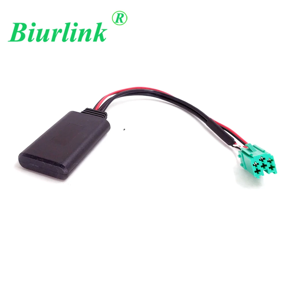 

Biurlink Car Bluetooth Module Aux Adapter Cable for For Renault Megane Laguna Clio Espace 2005 to 2011 Updatelist Models Radio