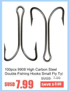 210pcs 35647 High Carbon Steel Treble Fishing Hooks Red Silver Small Round Bent Triple Hard Lure Spoon Fishing Hook Set With Box