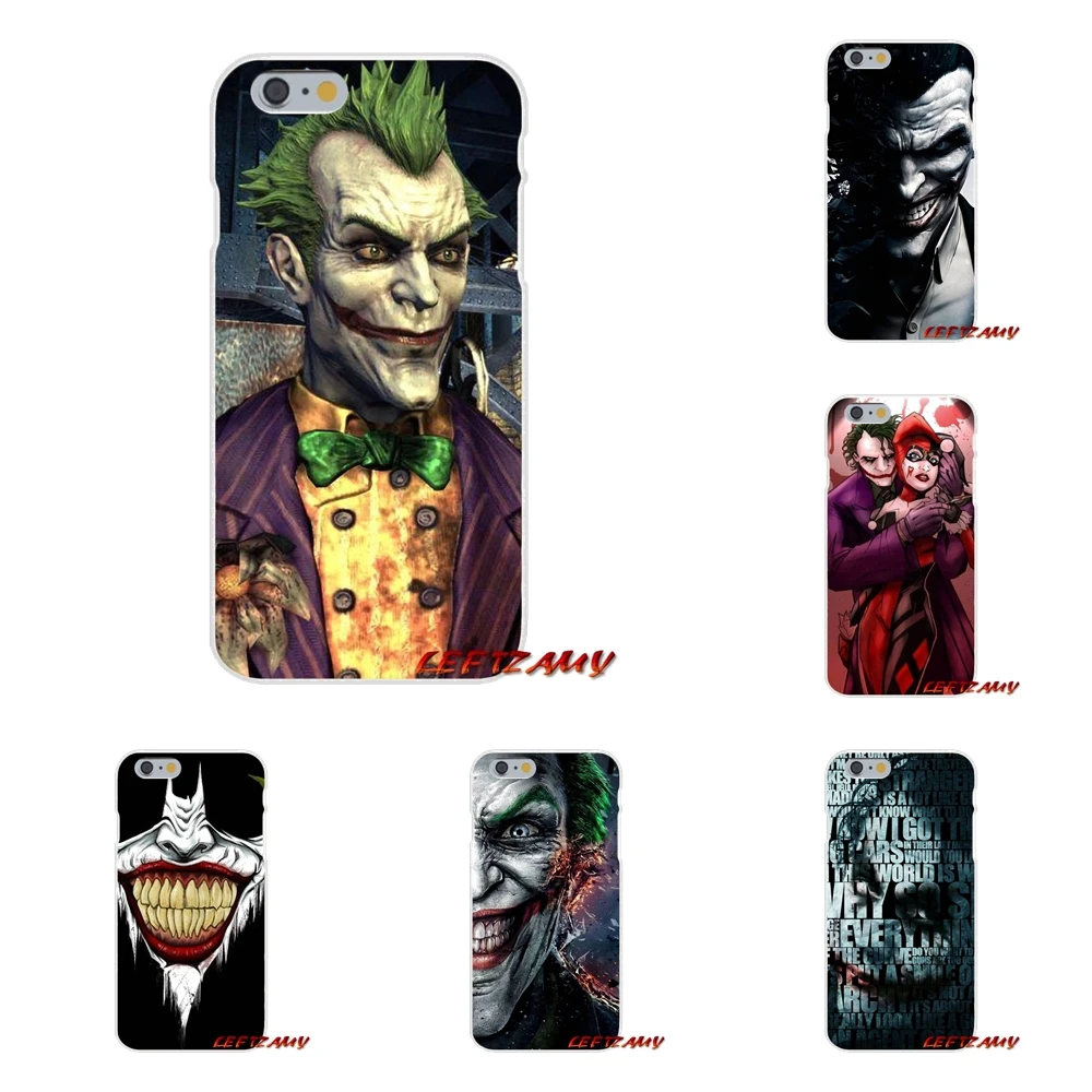 Arkham Origins Joker Batman Face For iPhone X 4 4S 5 5S 5C SE 6 6S 7 8 Plus Accessories Phone Shell Covers | Мобильные телефоны и