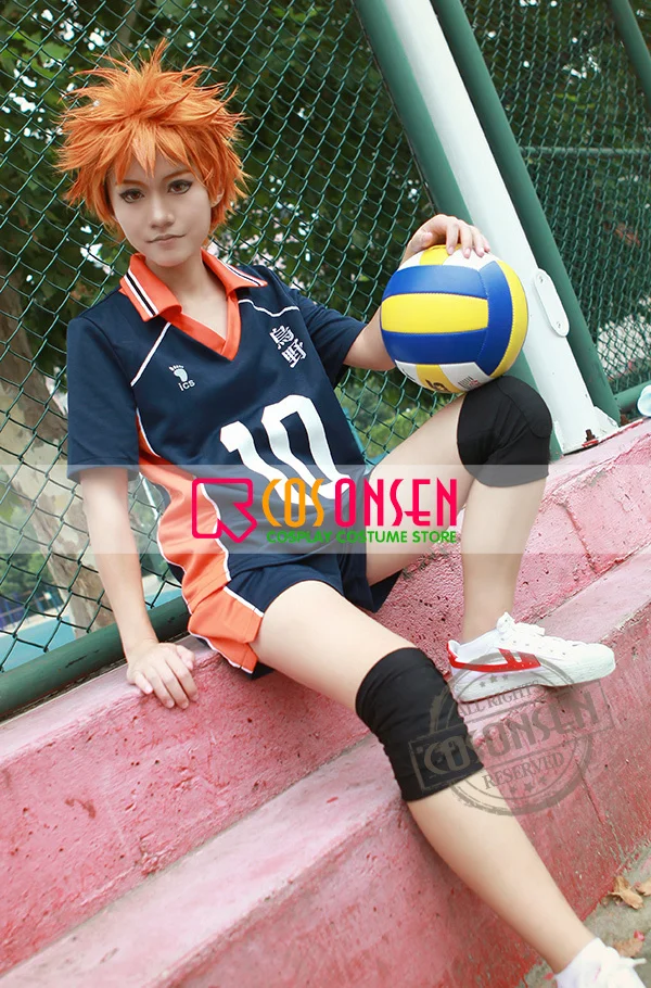 COSPLAYONSEN Haikyuu!! Karasuno High School Shoyo Hinata Volleyball