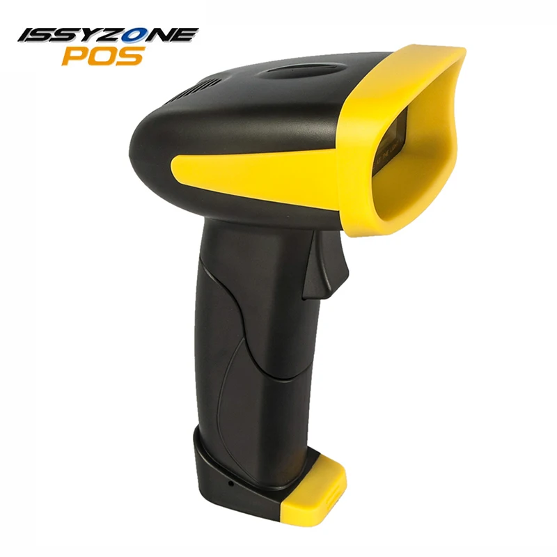 

ISSYZONEPOS 1D/2D Barcode Scanner Reader Handheld 32Bit High Speed Continuous Screen Image Scanner Inventory/Convenience Stores