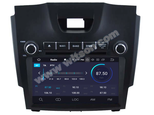 Sale 8" Android 9.0 Pie OS Car DVD Multimedia Navigation GPS Radio for Isuzu D-MAX 2012-2017 with Greater Viewing Angle IPS Screen 1