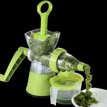 Бытовая настольная ручная соковыжималка пшеничная трава/фрукты/овощи/соковыжималка машина для мороженого