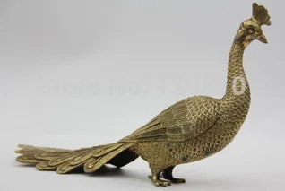

Peacock Statue Bronze Copper Ware Collection Decoration Artware Figurine T010