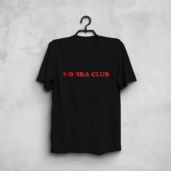 black and red graphic tee womens