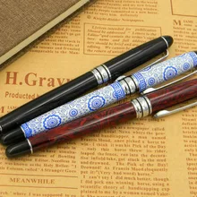 Черная классика дизайн с серебряной отделкой роллербол ручка