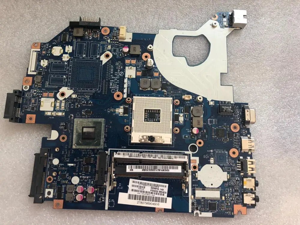 Placa base de Computadora Portátil para ACER Aspire 5750 de 5750g 5755g 5755g PC placa base P5WE0 LA-6901P tesed DDR3 Placa base de Computadora Portátil para ACER Aspire 5750 de 5750g 5755g 5755g PC placa base P5WE0 LA-6901P tesed DDR3