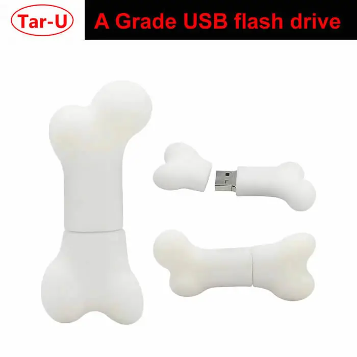 Сегодня в продаже: коробка bone ПВХ usb флэш-накопитель 16 ГБ 32 ГБ настоящая флеш-флешка