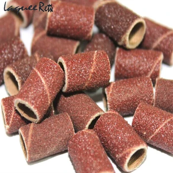 

Laquee Rette 100 pcs / lot 180# Band Sanding Machine Drill Bits Nail Art Pedicure Nail File Nail Art Tool