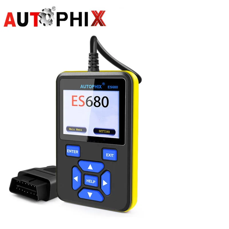 New Autophix ES680 Car Diagnosti Obd2 Tools SRS ABS Scan Tools For VW Audi Seat Skoda Jetta Golf