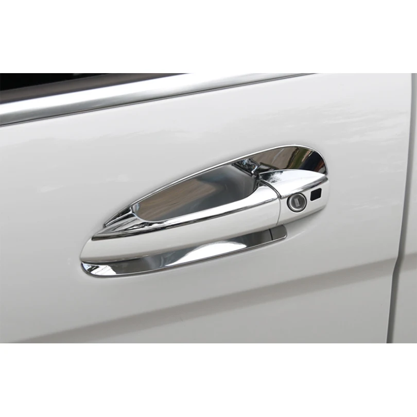 Автомобильный Стайлинг ABS Хромированная дверная ручка Накладка для Mercedes Benz C E CLA GLA GLC GLK GL ML класс W204 W212 X204 E200 E260 E300