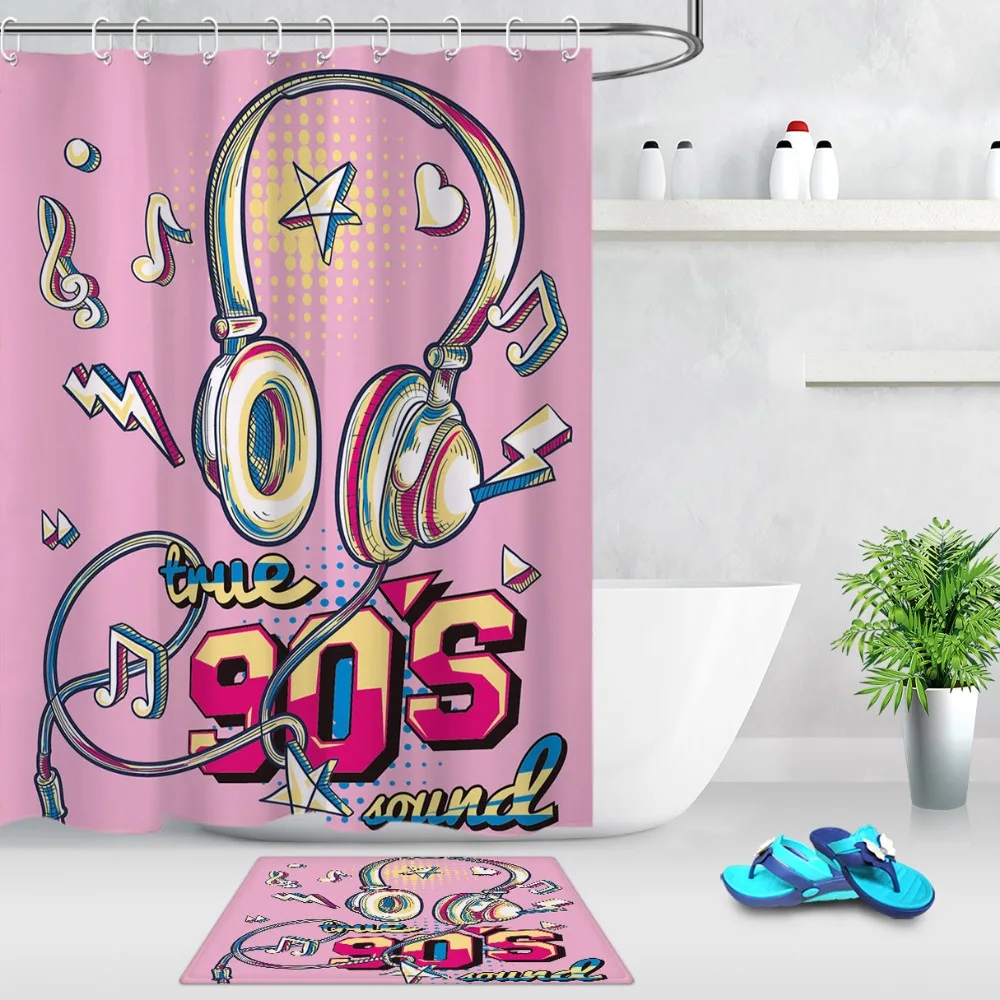 Милые наушники Heart Star True 90's Music Pink водонепроницаемые экологичные для ванной