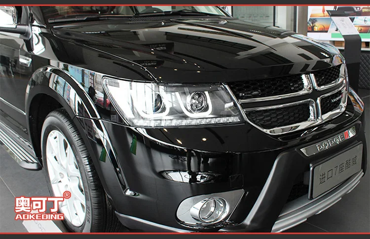 AKD автомобильный Стайлинг Для Dodge JCUV фары 2009- Journey фары светодиодный DRL Hid Freemont Angel Eye Bi Xenon луч аксессуары