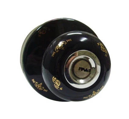 

Ceramic lock the door when indoor European ball lock hold hand lock copper core S-032