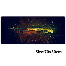 70*30cm CSGO Game Mouse pad L XL Large Gaming mousepad gamer mouse mat pad CS GO Gun AWP Dragon lore AK47 M4 Can be Customized