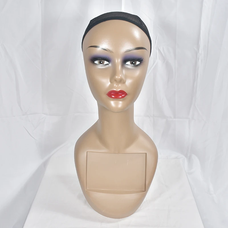

High-Grade NEWEST Female Dummy Wig Head Wig Stand Mannequin Manikin Head With Makeup for Wig Hat Display